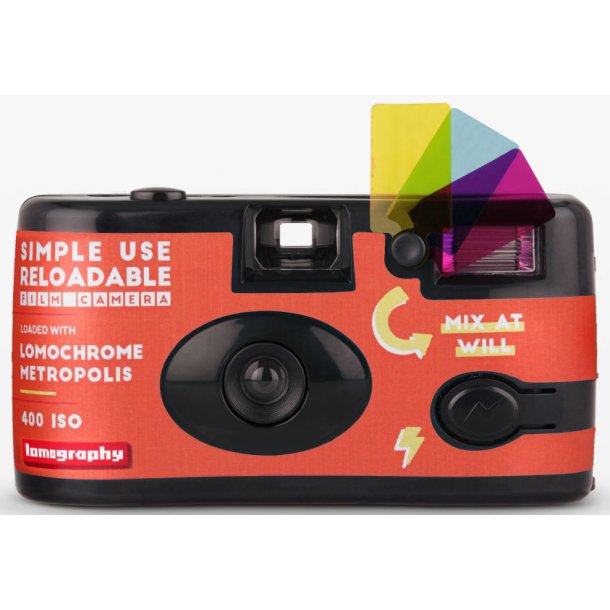 LomoChrome Simple Use Reloadable Film Camera Metropolis