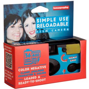Lomography Simple Use Reusable Film Camera Color Negative 400