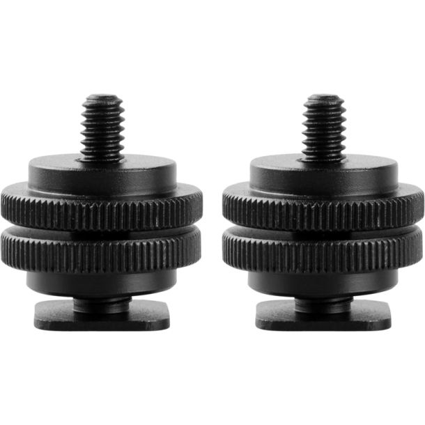 SmallRig 1631 Cold Shoe Adpt w/ 3/8" - 1/4" Thread