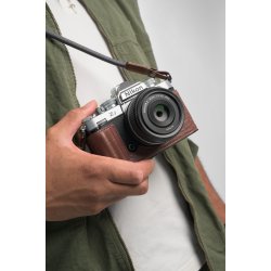 Nikon Z f Body - Silver + SmallRig Leather Case Kit