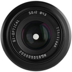 TTArtisan 50mm f/2 Sort t/Fujifilm X
