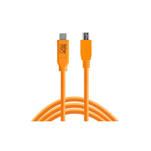 Tether Tools TetherPro USB-C to 2.0 Micro-B 5-Pin
