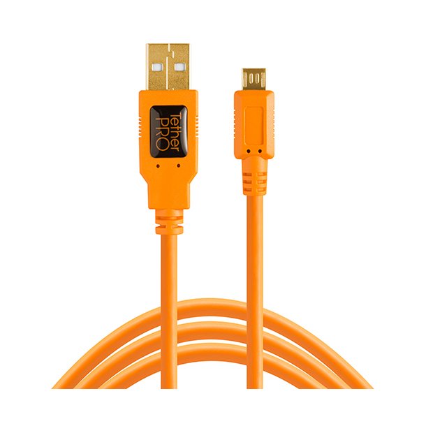 Tether Tools TetherPro USB 2.0 A Male to Micro B 5-pin