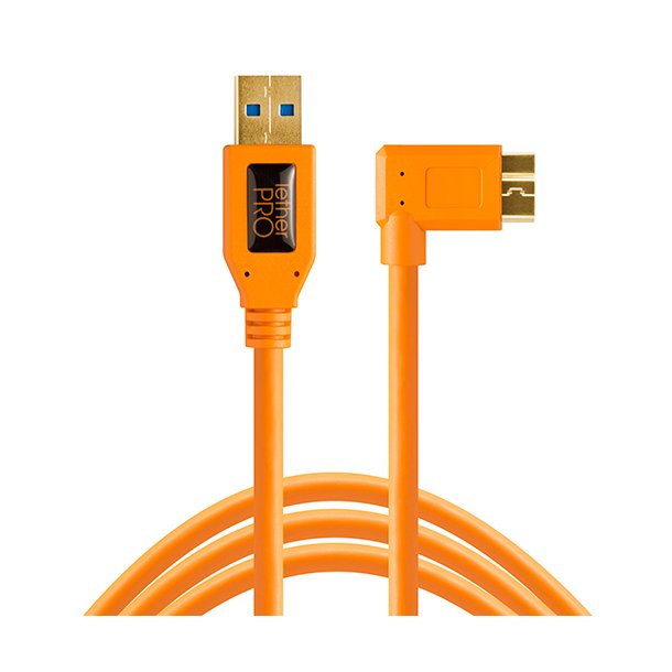 Tether Tools TPro USB 3.0 Micro-B Right Angle 4.6m/15
