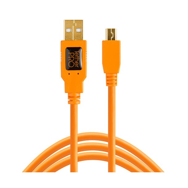 Tether Tools TetherPro USB 2.0 A/MiniB 5 Pin 4,6m