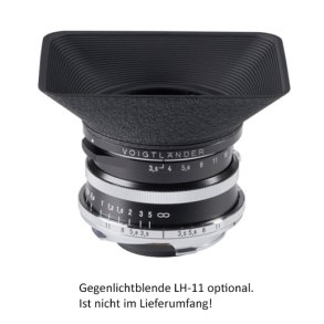 Voigtlnder Color Skopar 3,5/21 mm VM Type I, Asph., sort, Objektiv