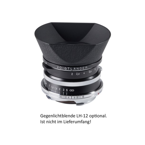 Voigtlnder Ultron 2,0/35 mm Type I Asph. VM, sort t/Leica M
