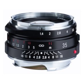Voigtlnder Nokton 1,4/35 mm M.C. VM II sort, Objektiv