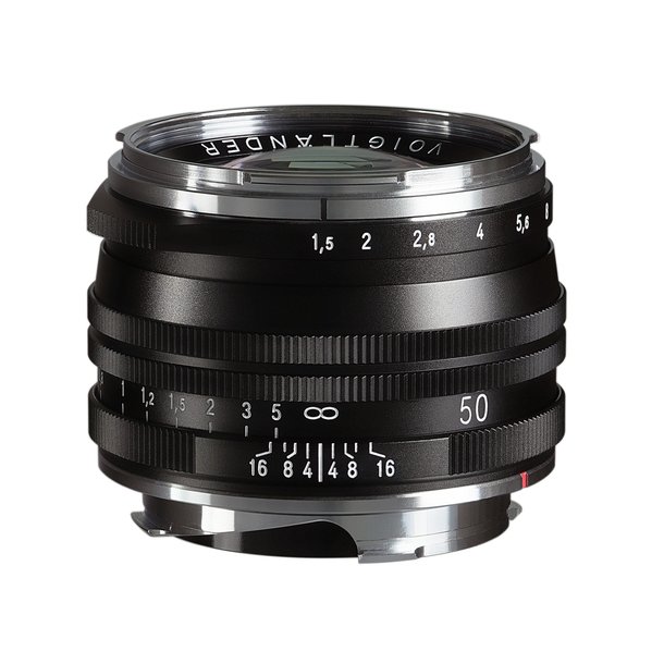 Voigtlnder Nokton 1,5/50 mm II M.C. VM Asph., sort, Objektiv