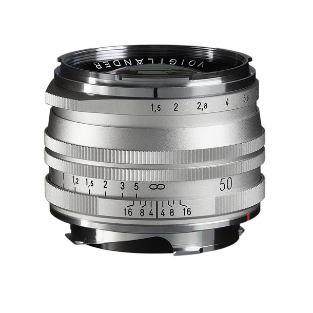 Voigtlnder Nokton 1,5/50 mm II M.C. VM Asph., slv, Objektiv