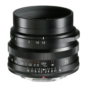 Voigtlnder Nokton 1,2/35 mm X-Mount, sort, Objektiv
