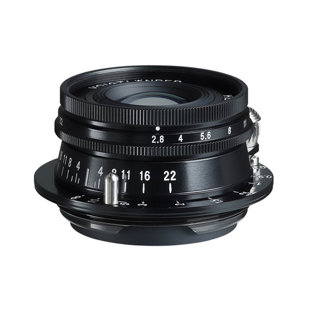 Voigtlnder Heliar 2,8/40 mm asph. L (M39) sort, Objektiv
