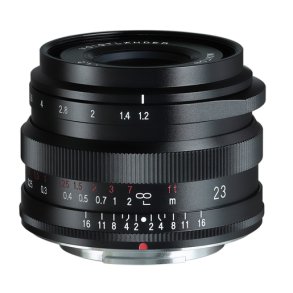 Voigtlnder Nokton 1,2/23 mm X-Mount, sort, Objektiv