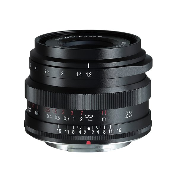 Voigtlnder Nokton 1,2/23 mm X-Mount, sort, Objektiv