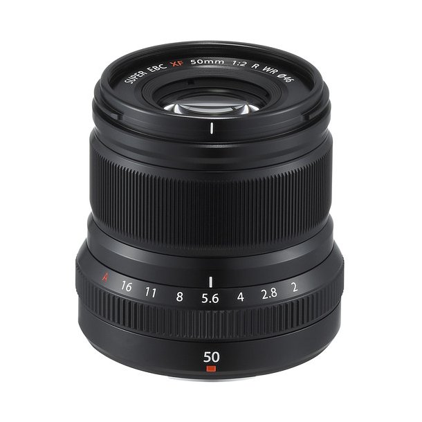 Fujifilm Fujinon XF 50mm f/2.0 R WR - Sort incl. Haida PROII MC UV Filter Slim 46mm!