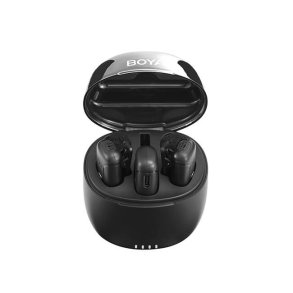 BOYA Wireless 2.4GHz Microphone x2 BY-WM3T-D2 Lightning + Charging Case