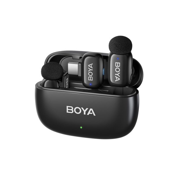 BOYA Wireless Microphone x2 Mini 2-02 USB-C Ai 2.4GHz