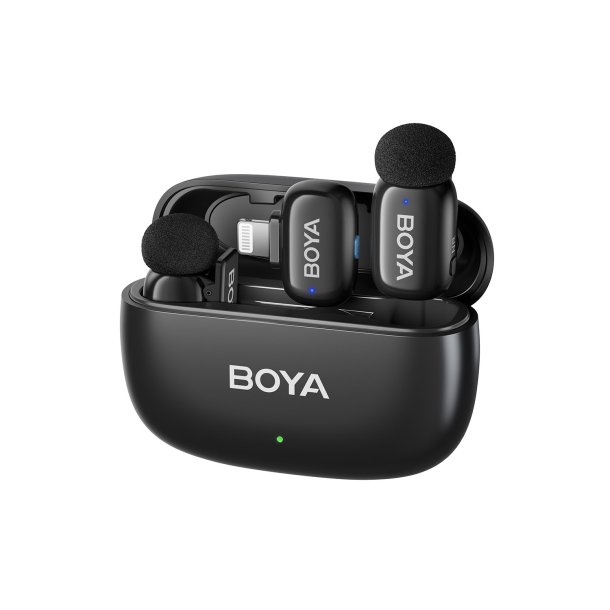 BOYA Wireless Microphone x2 Mini 2-03 Lightning Ai 2.4GHz