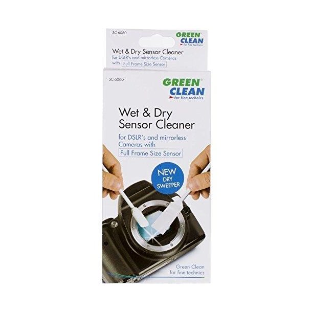 Green Clean 1x4 Sensor-Cleaner wet + dry (Full frame size sensor)