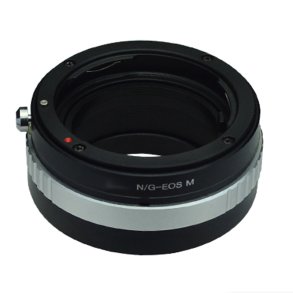 B.I.G. Objektiv Adapter fra Nikon G til Canon EOS-M