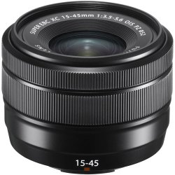 Fujifilm Fujinon XC 15-45mm f/3.5-5.6 OIS PZ - Sort - incl. Haida Clear filter! 