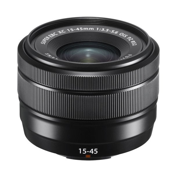 Fujifilm Fujinon XC 15-45mm f/3.5-5.6 OIS PZ - Sort incl. Haida NanoPro Clear Filter - 52 mm!