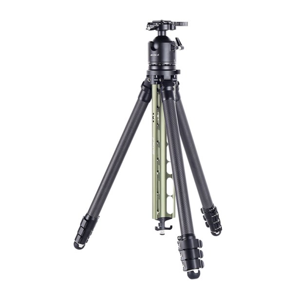 AOKA TS-254C Carbonstativ Gr�n + DH-45 Kuglehoved