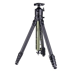 AOKA TS-255C Carbonstativ Gr�n + DH-45 Kuglehoved