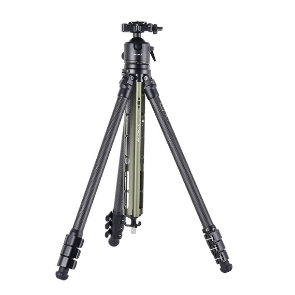 AOKA TS-194C Carbonstativ Gr�n + DH-36 Kuglehoved