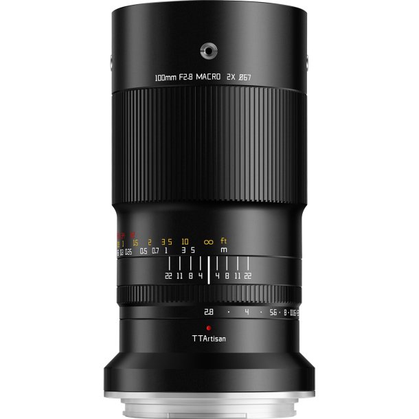 TTArtisan 100mm f/2,8 Macro 2X til Fuji GFX