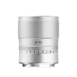 TTARTISAN AF 75mm f/2 Silver - Nikon Z (FF)