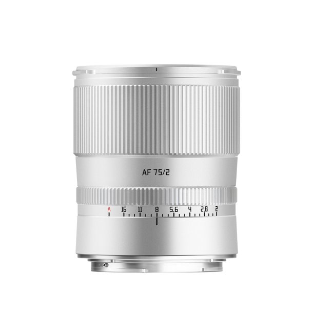 TTARTISAN AF 75mm f/2 Silver - Nikon Z (FF)