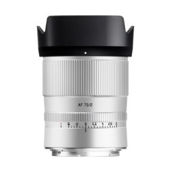 TTARTISAN AF 75mm f/2 Silver - Nikon Z (FF)