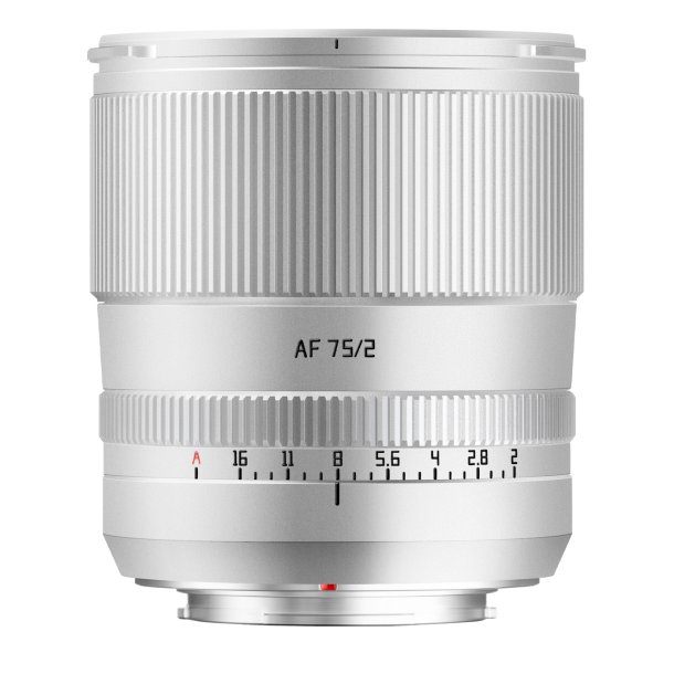 TTARTISAN AF 75mm f/2 Silver - Fuji X