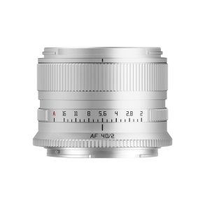 TTARTISAN AF 40mm f/2 - Nikon Z Silver