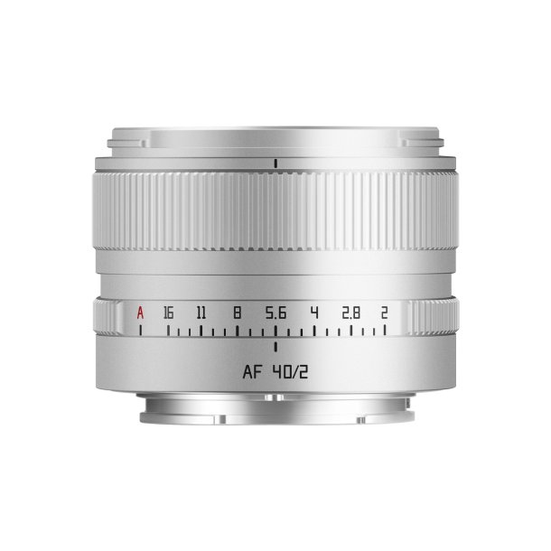 TTARTISAN AF 40mm f/2 - Sony FE Silver