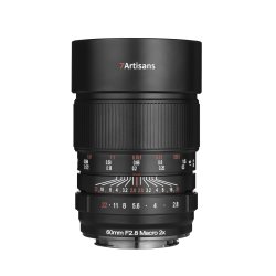 7Artisans 60mm f/2,8 Macro 2X til Canon RF