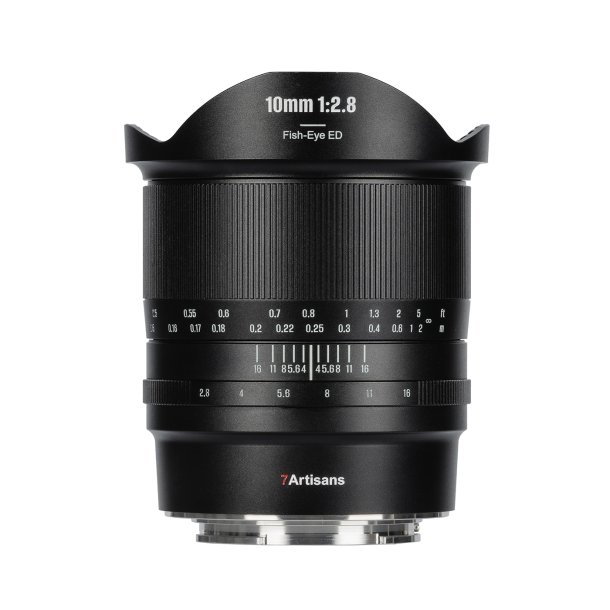 7Artisans 10mm f/2,8 II Fisheye ED til Sony E