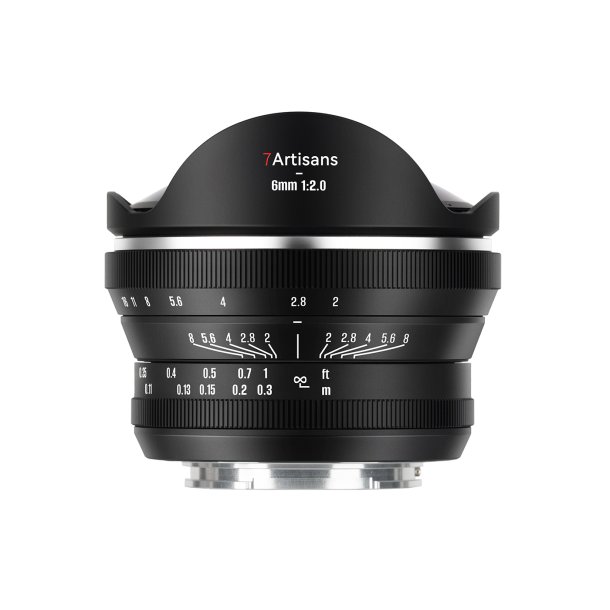 7Artisans 6mm f/2,0 - MFT (APS-C)