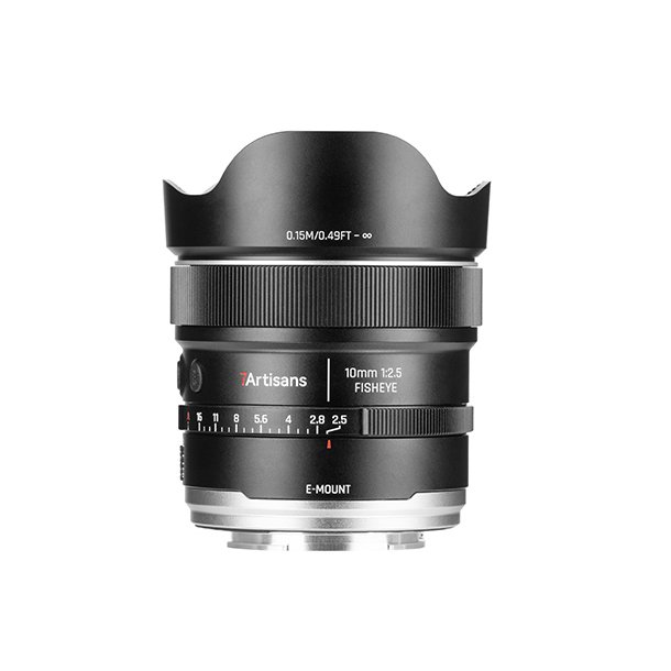 7Artisans AF 10mm f/2,5 MAX Fisheye - Sony FE (FF)