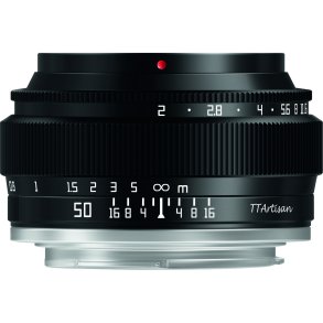 TTArtisan 50mm f/2 til Sony E full frame