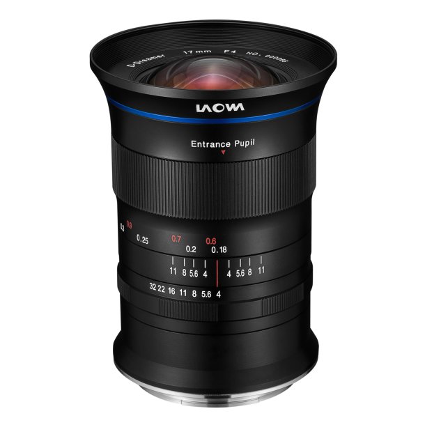 LAOWA 17mm f/4 Zero-D til Fuji GFX