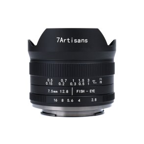 7Artisans 7,5mm f/2,8 II Fisheye til MFT