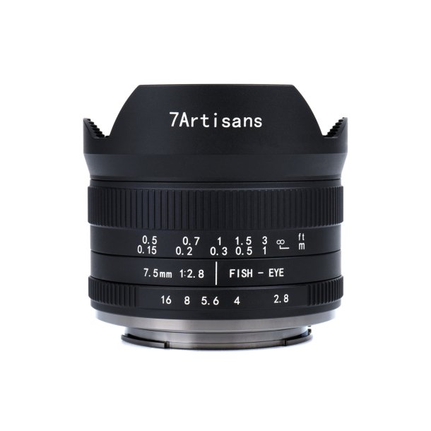 7Artisans 7,5mm f/2,8 II Fisheye Nikon Z (APS-C)