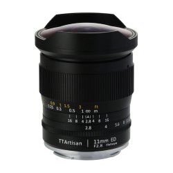 TTArtisan 11mm f/2,8 Fisheye til Sony E full frame