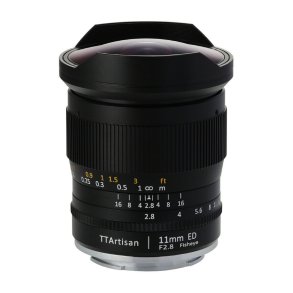 TTArtisan 11mm f/2,8 Fisheye til Sony E full frame