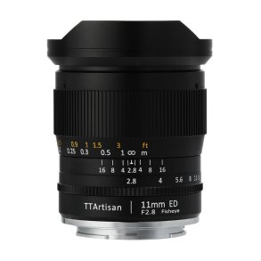 TTArtisan 11mm f/2,8 Fisheye Canon EF Fullframe
