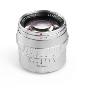 TTArtisan 50mm f/1,2 til Sony E (APS-C), Slv