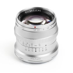 TTArtisan 50mm f/1,2 til Fujifilm X, Slv