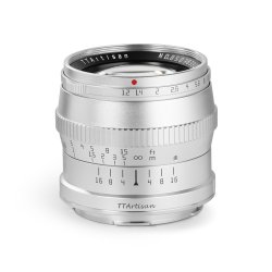 TTArtisan 50mm f/1,2 til L-Mount, silber